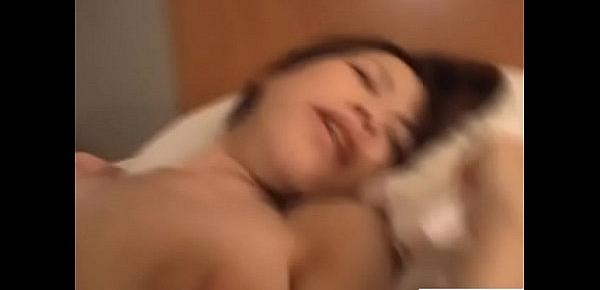 Japanese wife lactating while cheating with JAV director